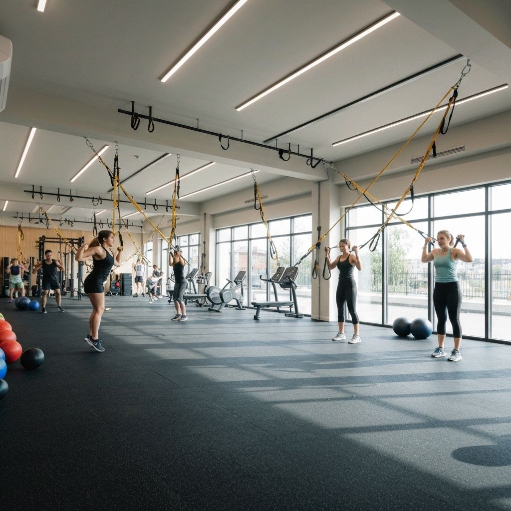 Bungee Fitness Factory interior